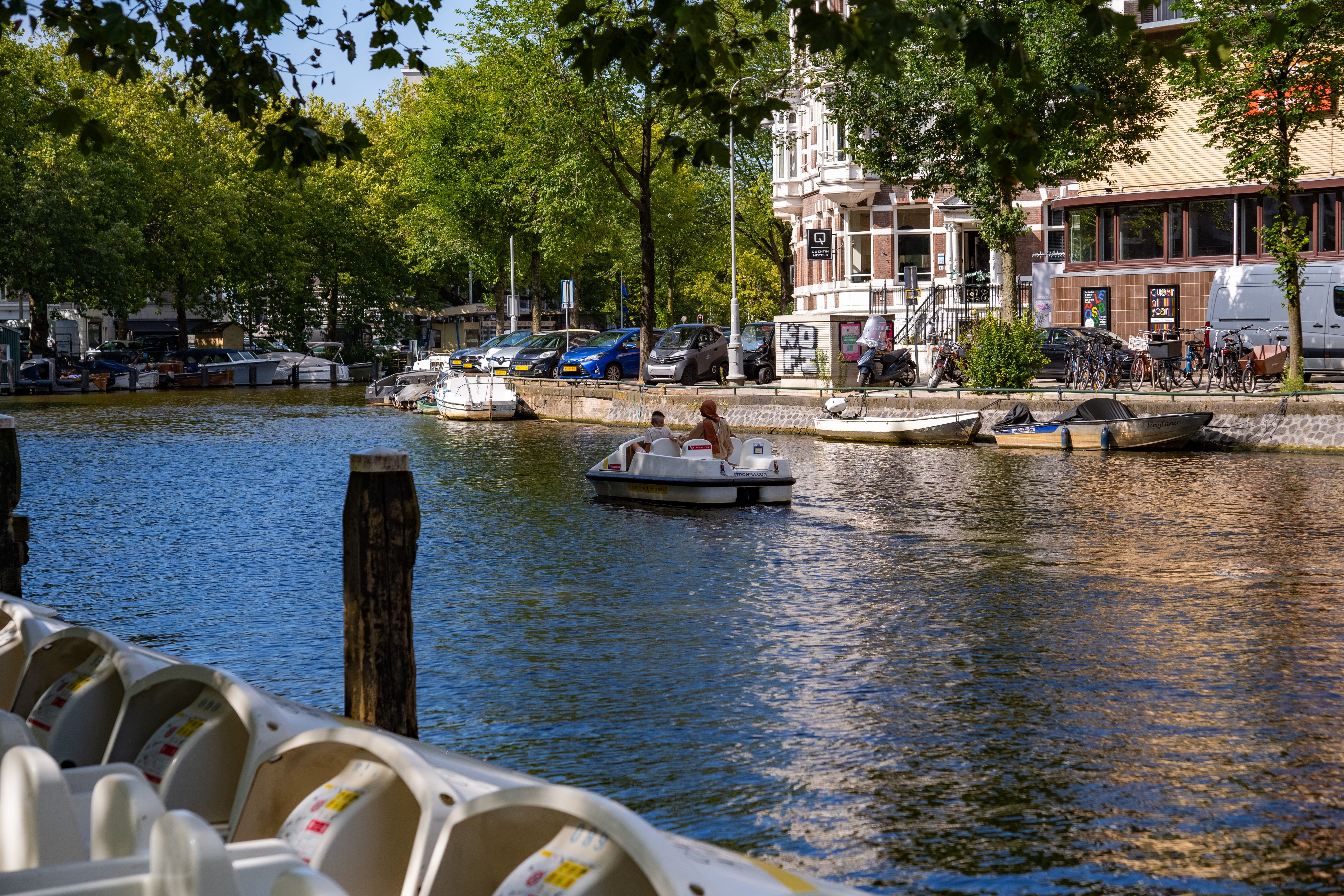Barca a pedales Amsterdam 4