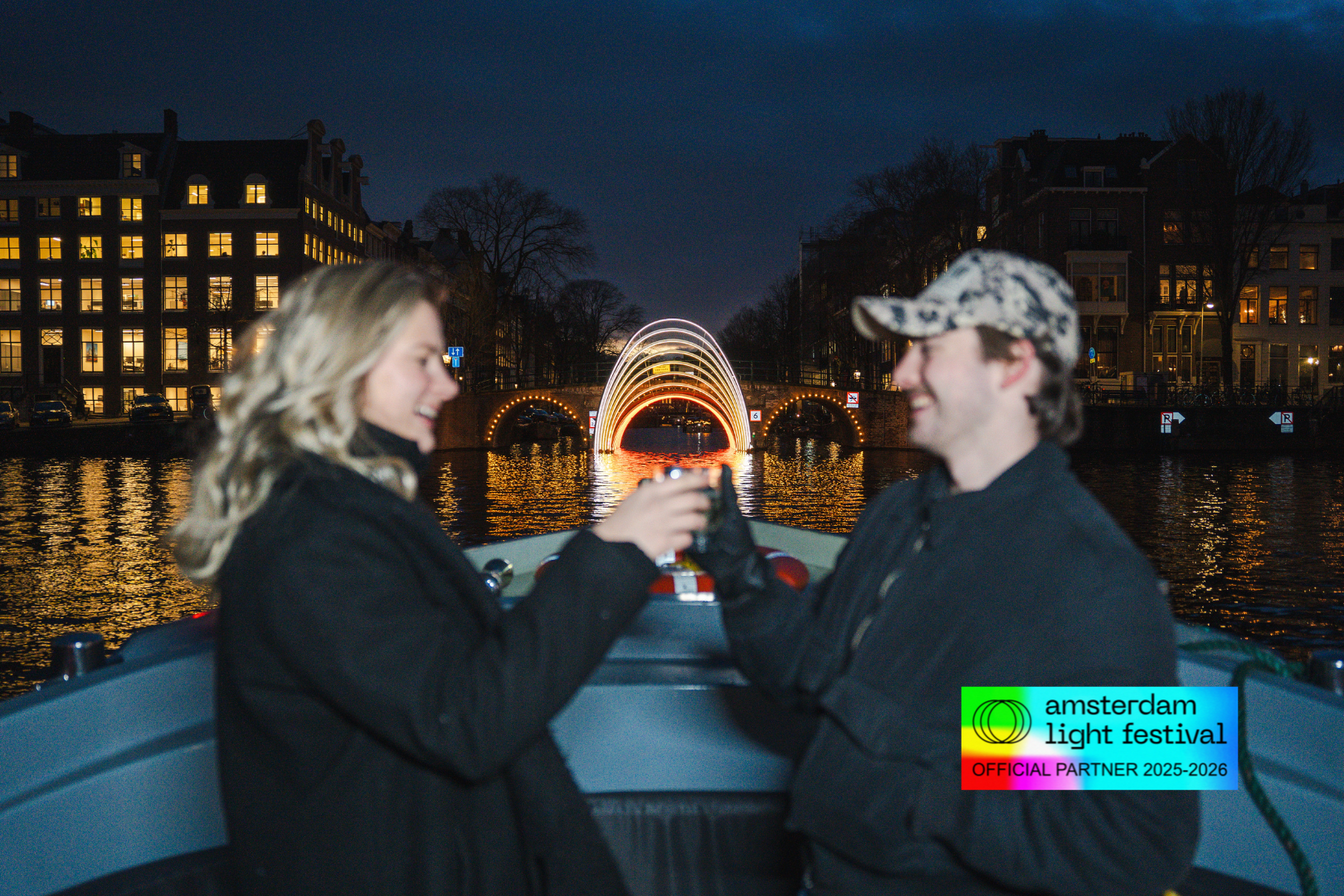 Amsterdam Light Festival Open Boat