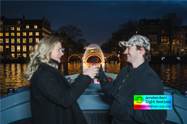 Amsterdam Light Festival Open Boat 